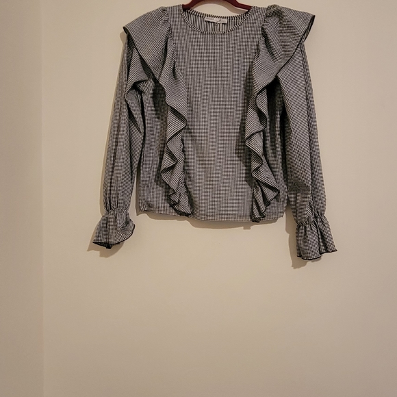 Pull & Bear XS Ruffle Shirt - Picture 2 of 4